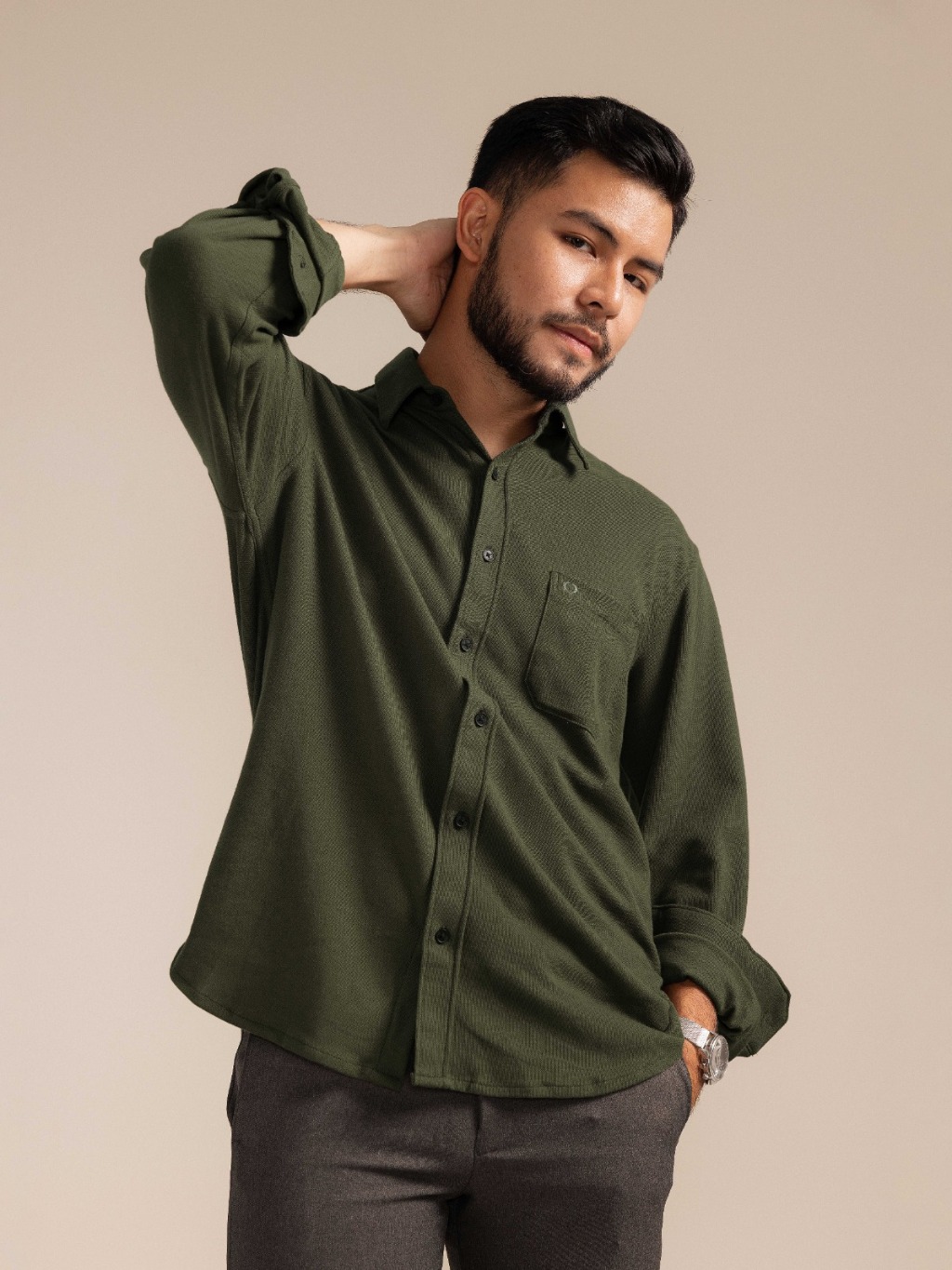 Gently Shirt LS Pastel Tones