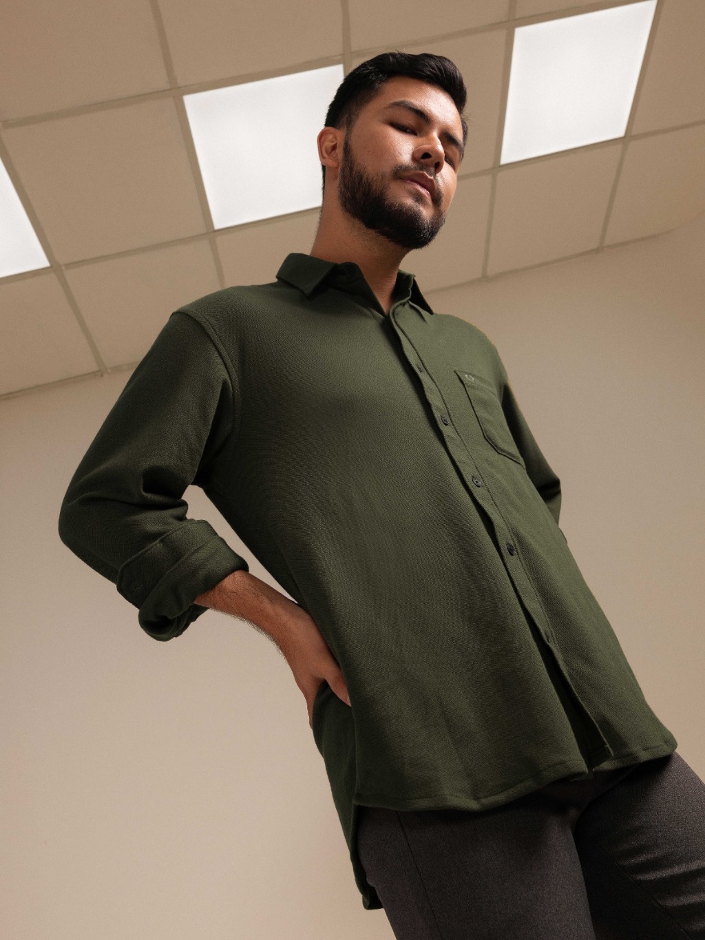 Gently Shirt LS Pastel Tones