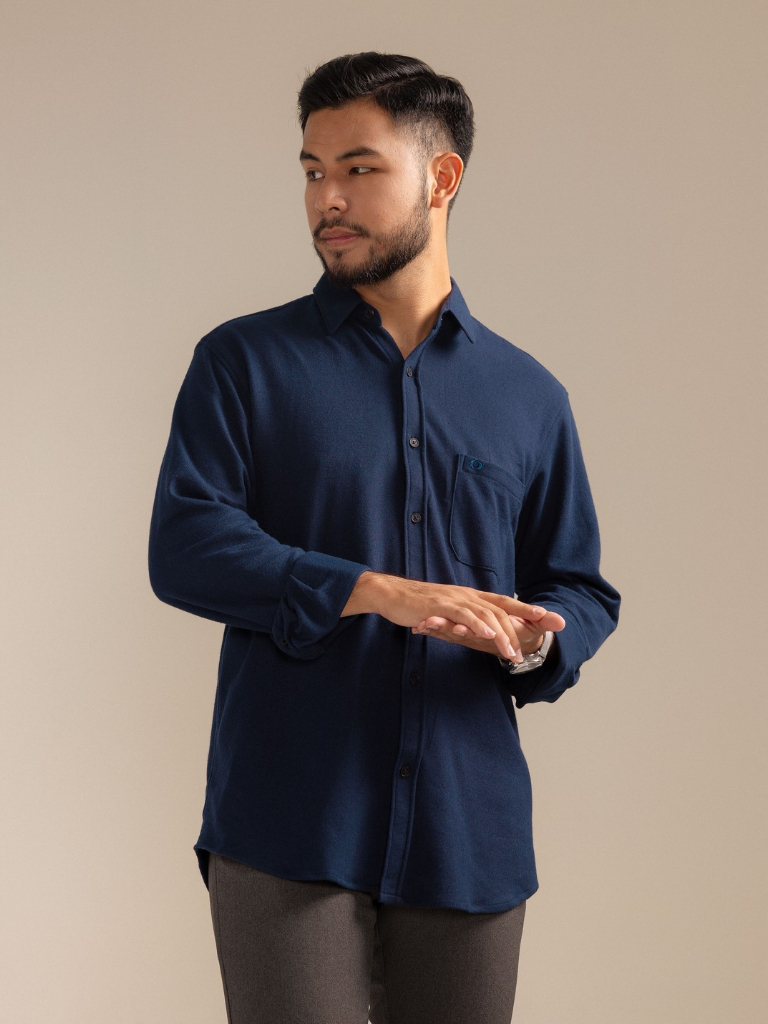 Gently Shirt LS Dark Tones