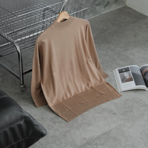 Image of Hi Prima Heidy Neck Sweater-T232