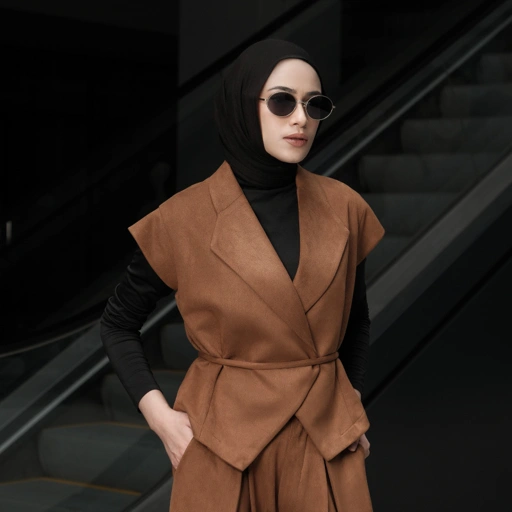 Image of Hi.PRIMA Selena Suede Vest (Rompi Saja)