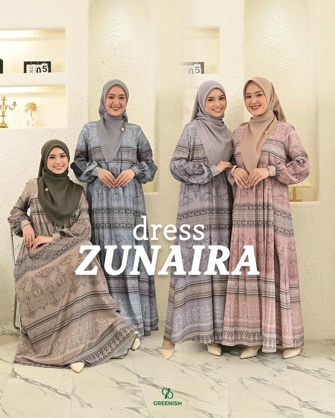 ZUNAIRA DRESS I READY STOCK