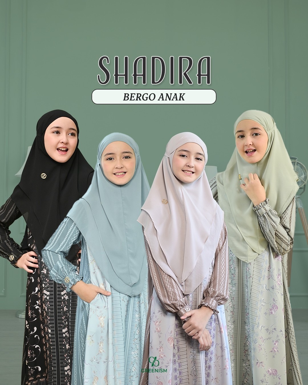 SHADIRA BERGO ANAK & BAYI I READY STOCK