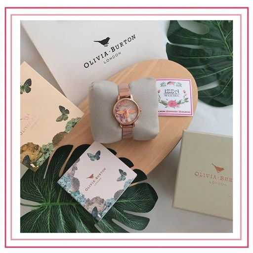 Image of OLIVIA BURTON ORIGINAL || 3D Bee Floral Sakura