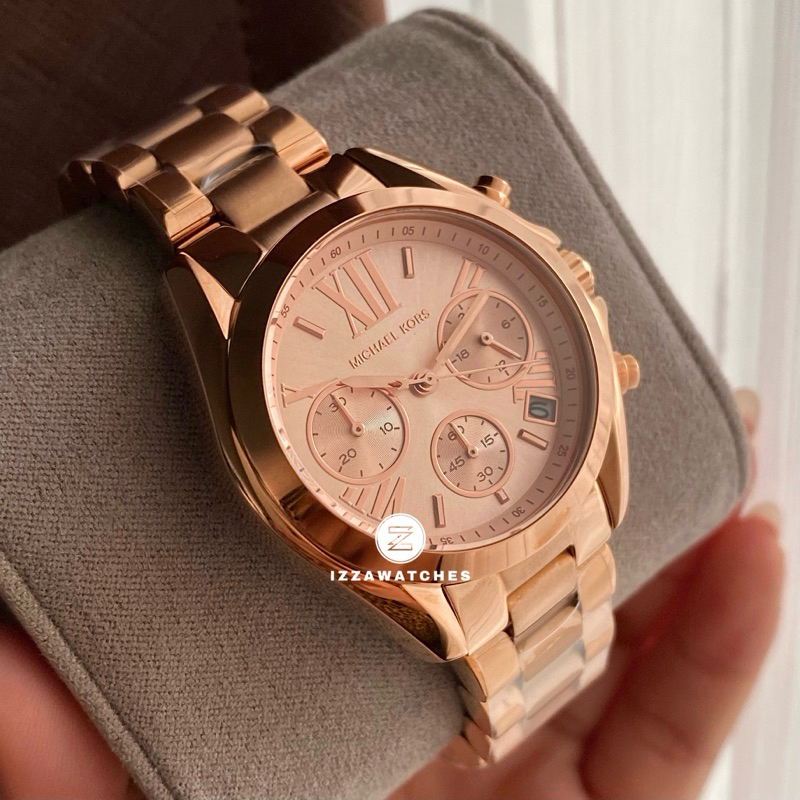 Jam Tangan Wanita MK5799 Rosegold Tone
