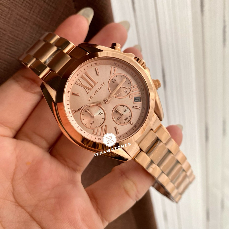 Jam Tangan Wanita MK5799 Rosegold Tone