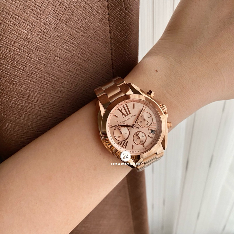 Jam Tangan Wanita MK5799 Rosegold Tone