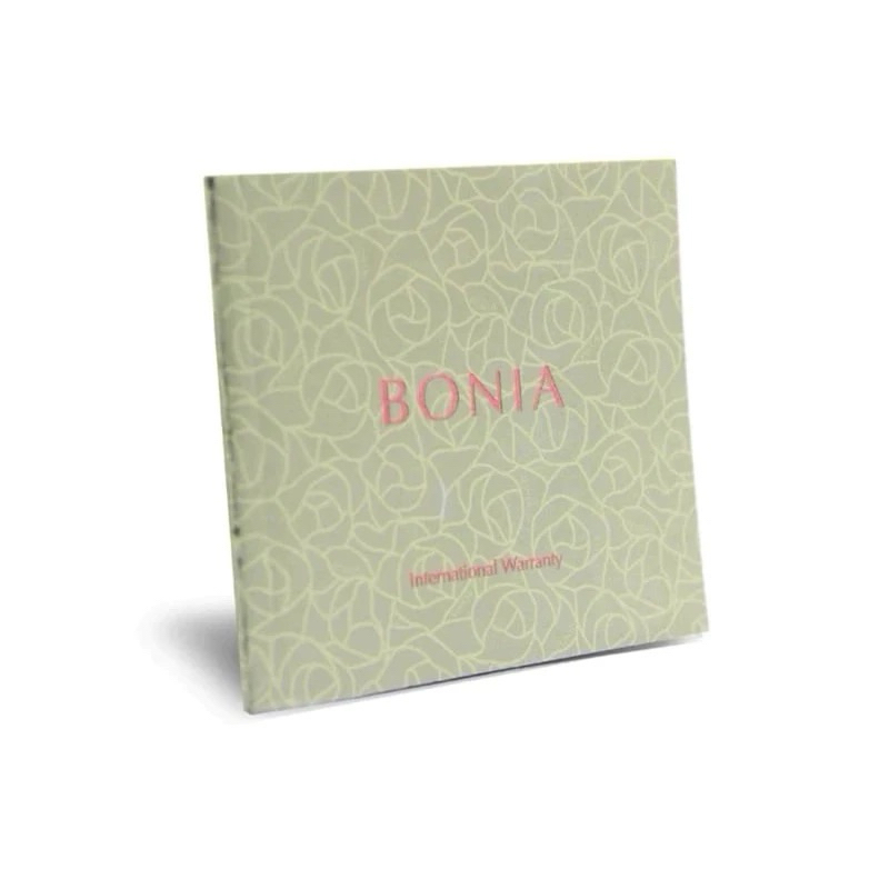 Bonia Elegance Dial Wine Ring Diamond