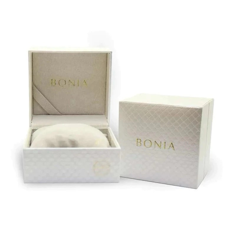 Bonia Elegance Dial Wine Ring Diamond