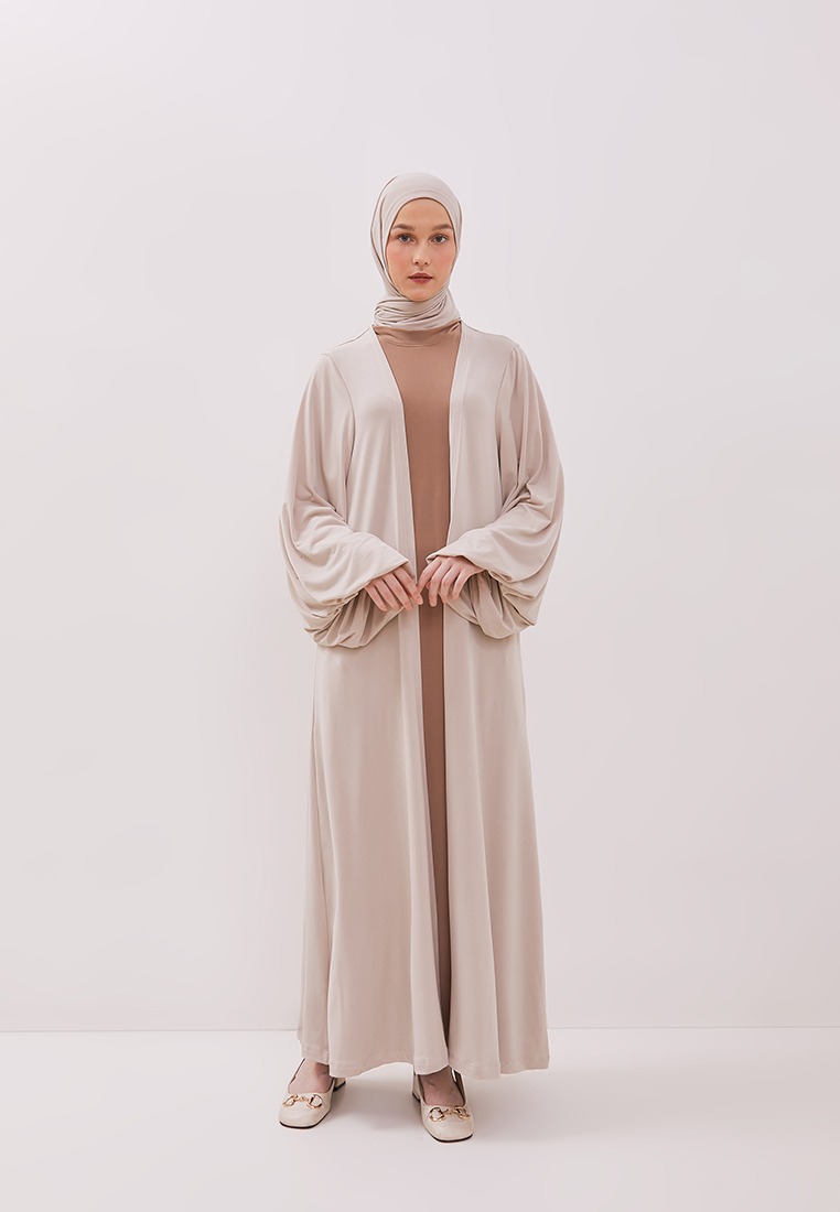 QANNA - Puff Sleeves Jersey Outer