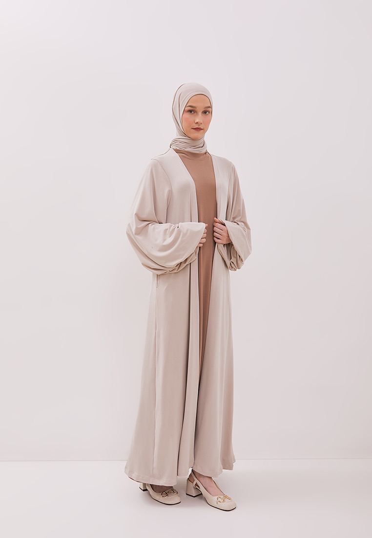 QANNA - Puff Sleeves Jersey Outer