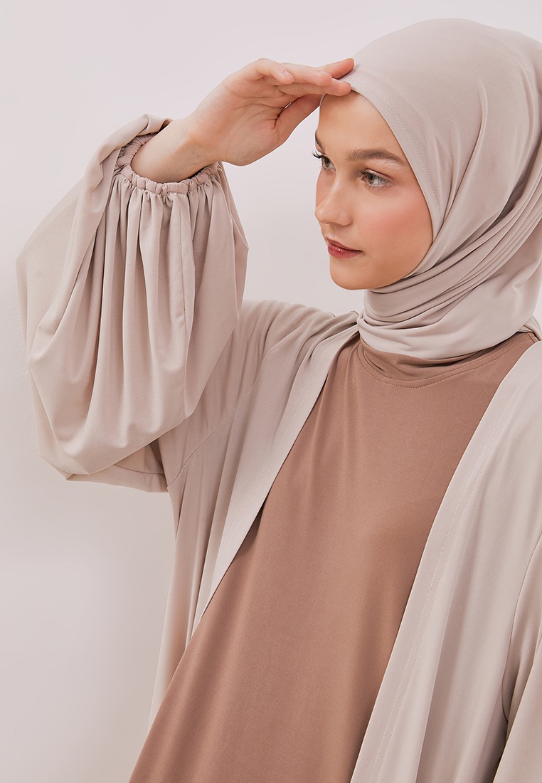 QANNA - Puff Sleeves Jersey Outer