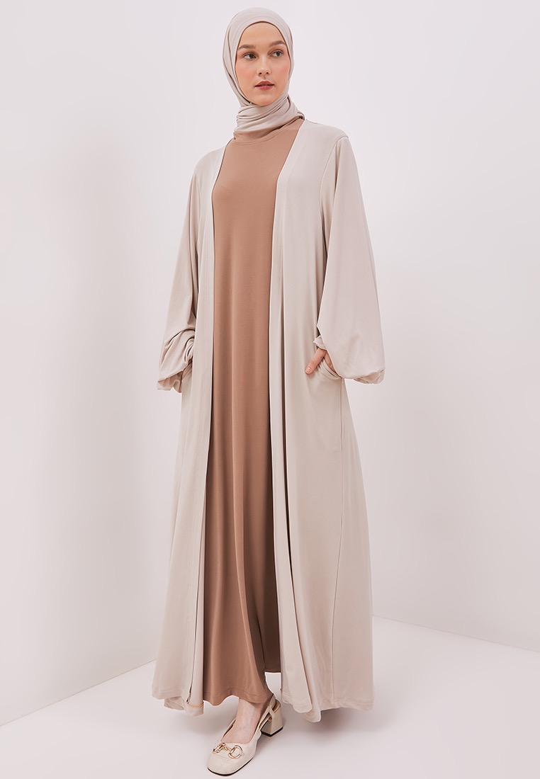 QANNA - Puff Sleeves Jersey Outer