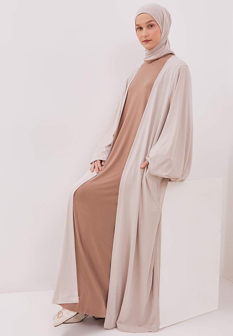 QANNA - Puff Sleeves Jersey Outer