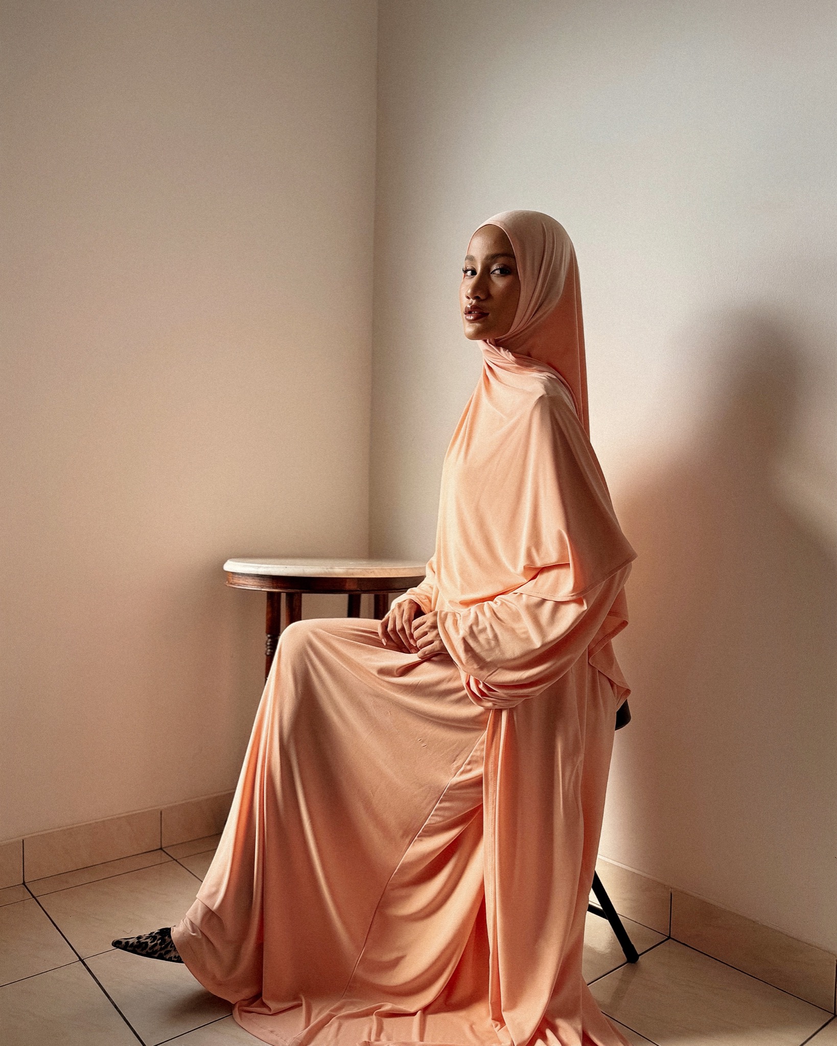 QANNA - Puff Sleeves Jersey Outer