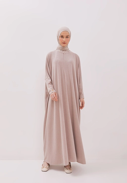 Image of QANNA - Batwing Knit Abaya