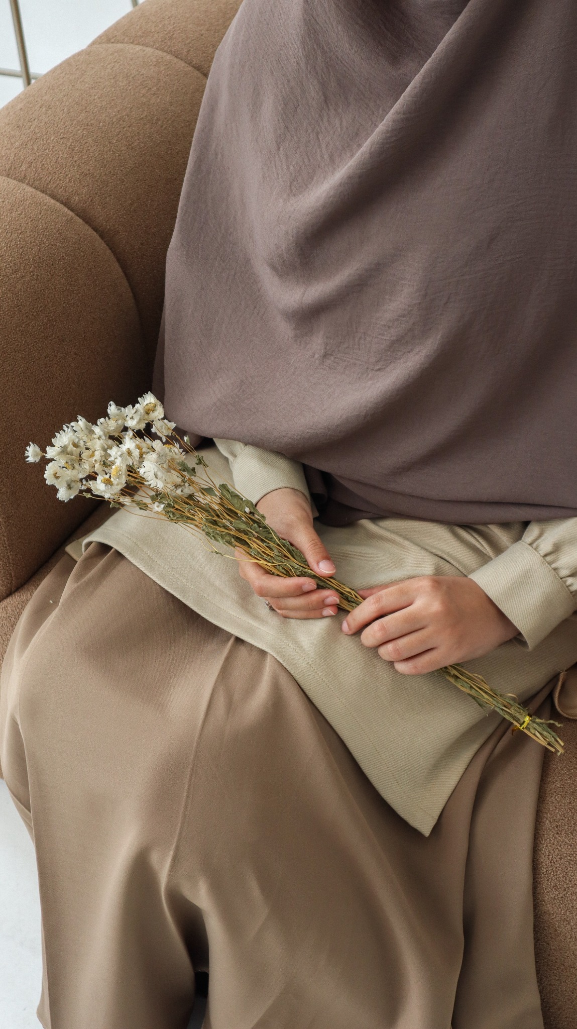  Aaleeyah - Harper Zipped Shirt | Atasan Wanita Tunik Knit Syar'i