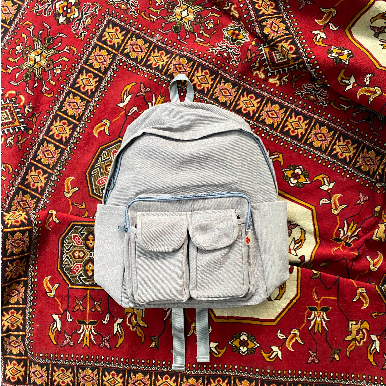 Barklana - School Backpack - Minahasa Dusty Grey