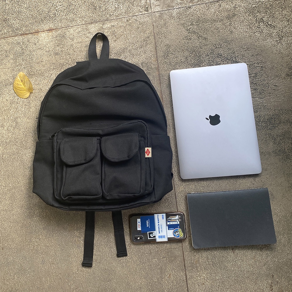 Barklana - School Backpack - Minahasa Black