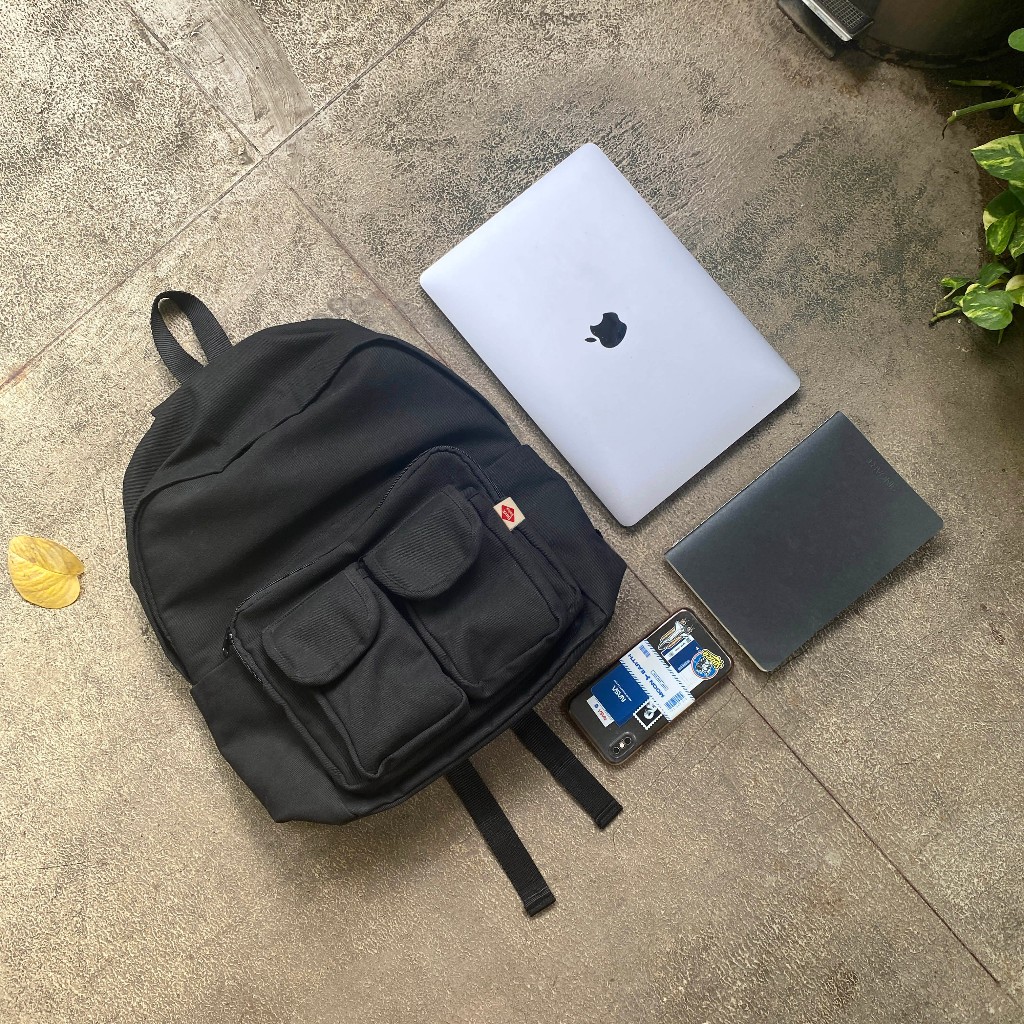 Barklana - School Backpack - Minahasa Black