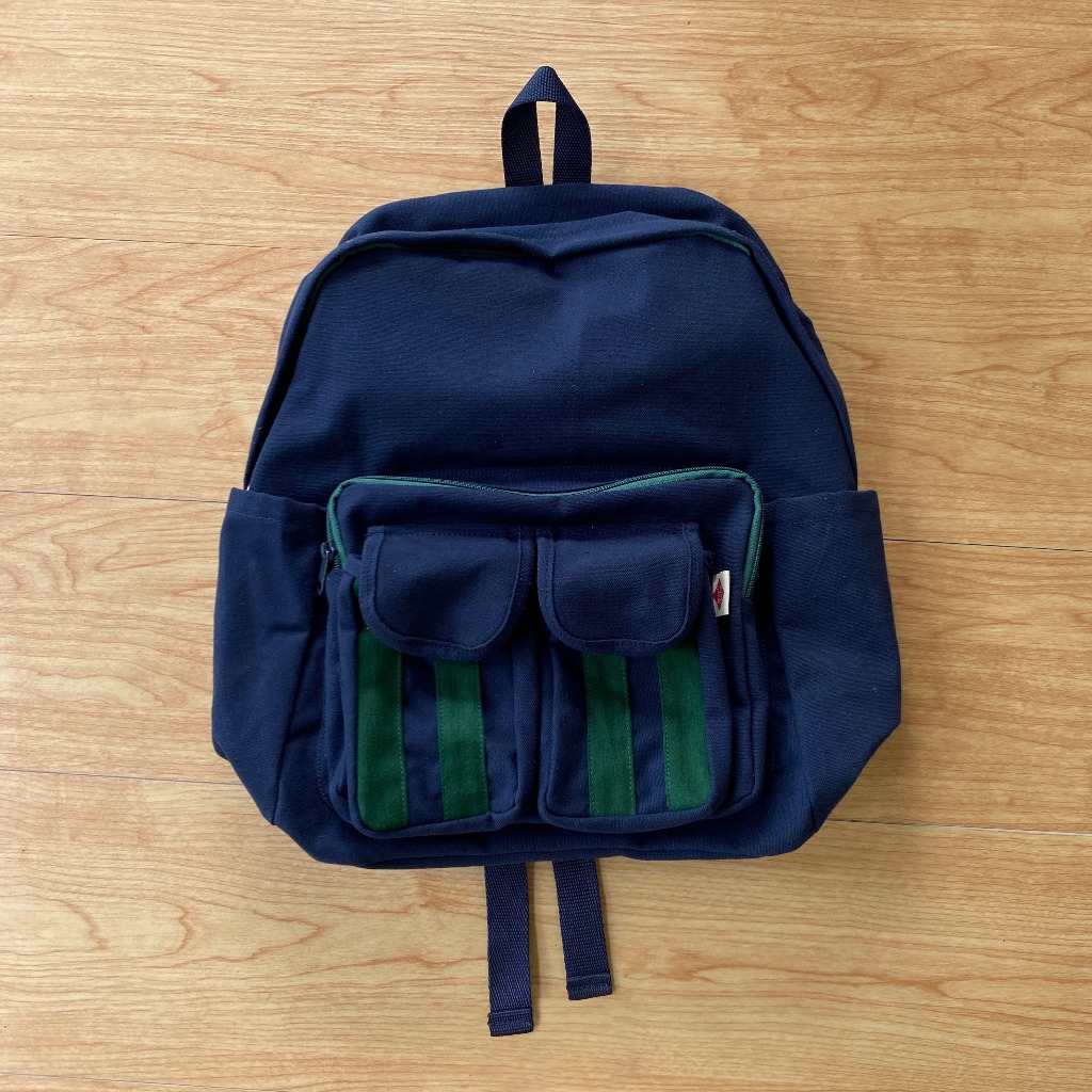 Barklana - School Backpack - Minahasa Navy Dark Green