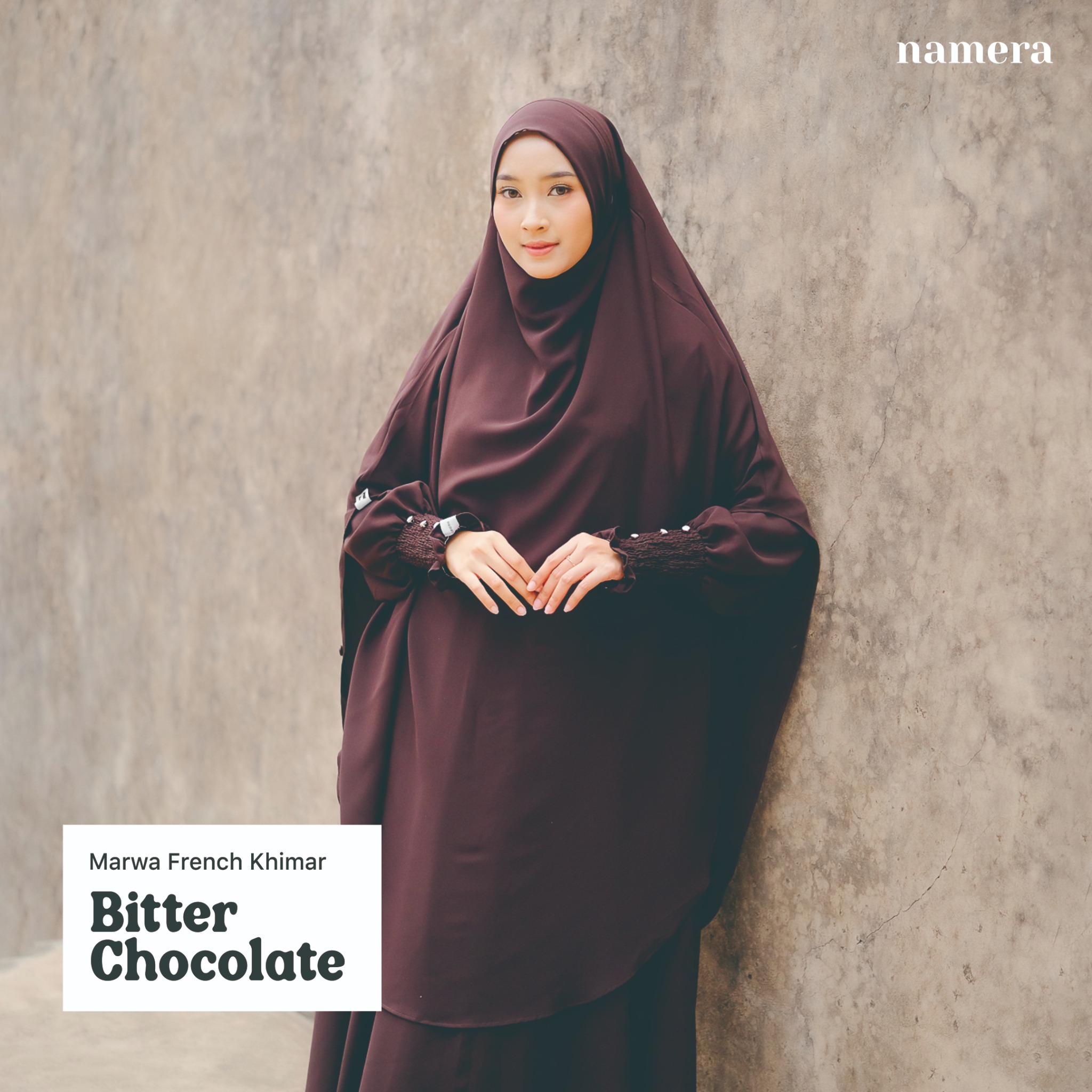Marwa French Khimar Long (FK Only)