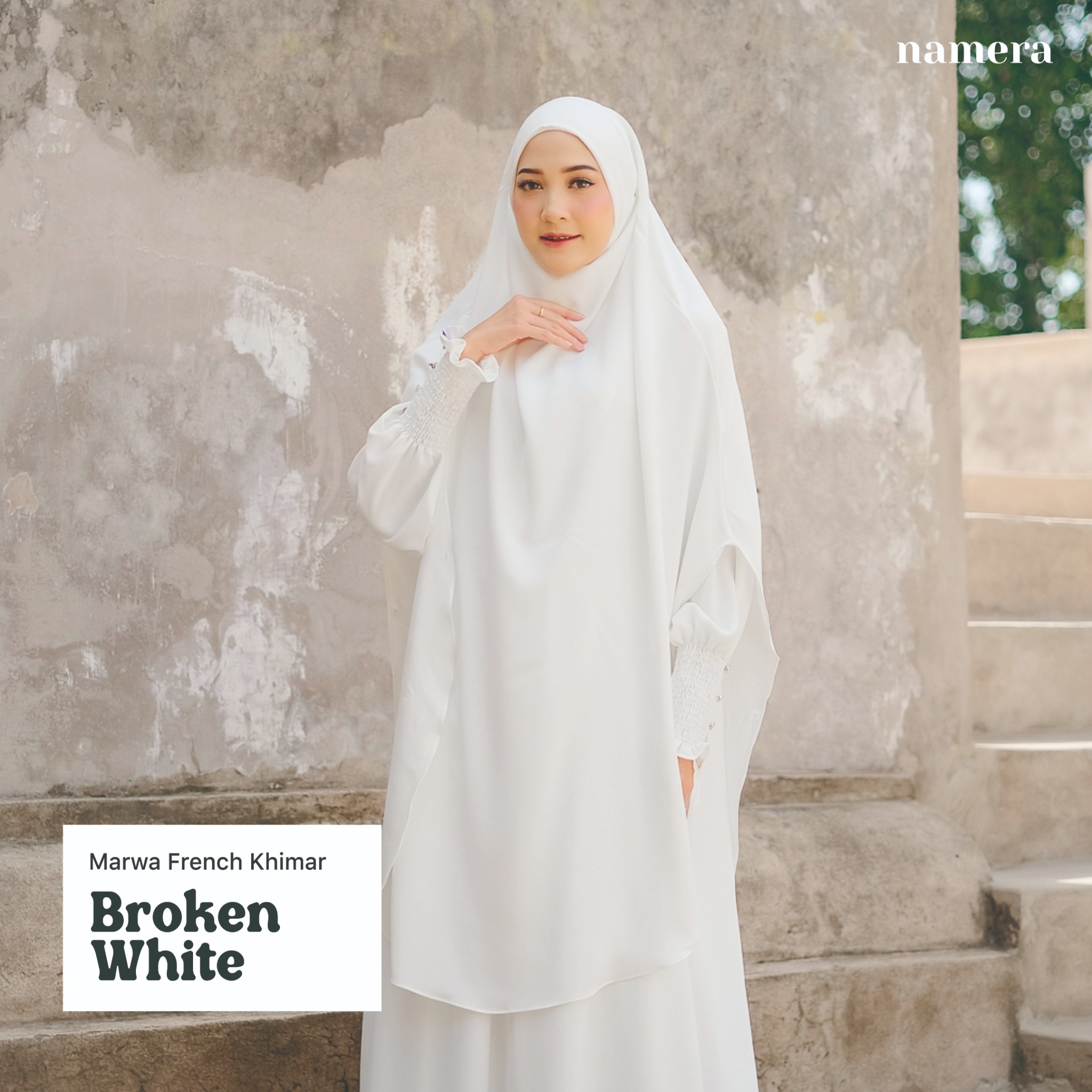 Marwa French Khimar Long (FK Only)