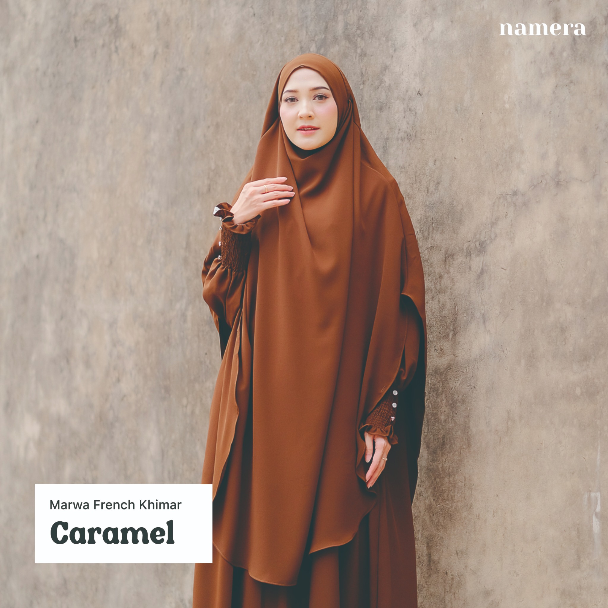 Marwa French Khimar Long (FK Only)