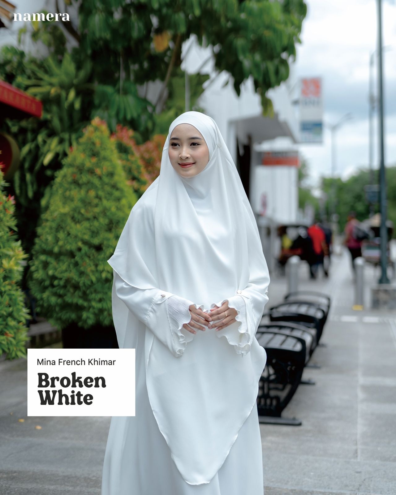 Mina French Khimar - FK anti UV