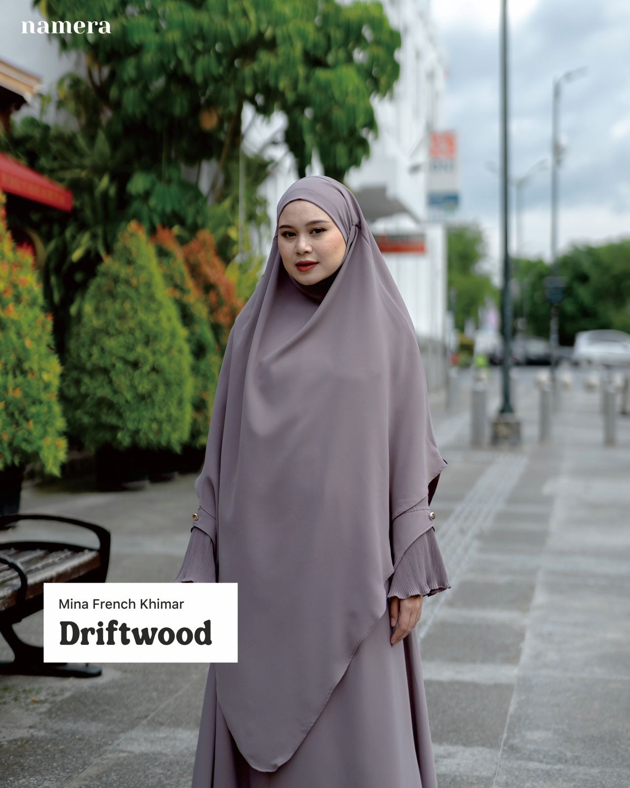 Mina French Khimar - FK anti UV