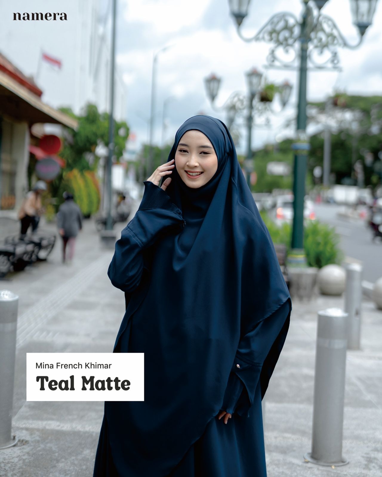 Mina French Khimar - FK anti UV