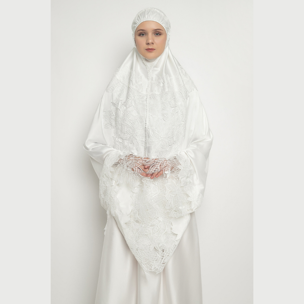 Mukena AIKILA : QIRANI in White