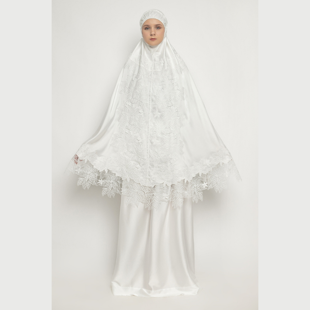 Mukena AIKILA : QIRANI in White