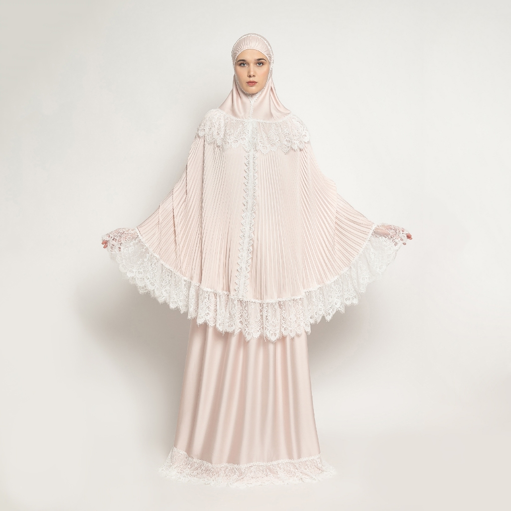 Mukena AIKILA : ARUNA in Baby Pink