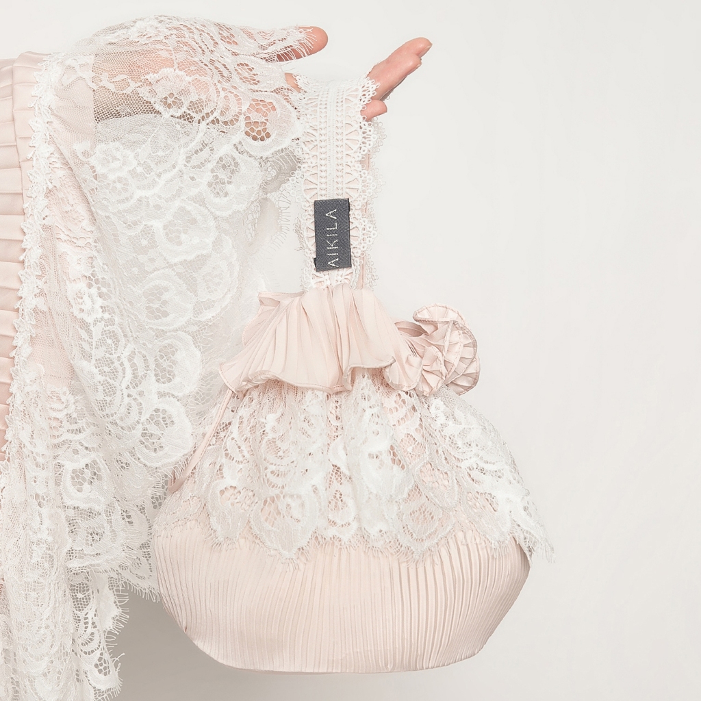 Mukena AIKILA : ARUNA in Baby Pink