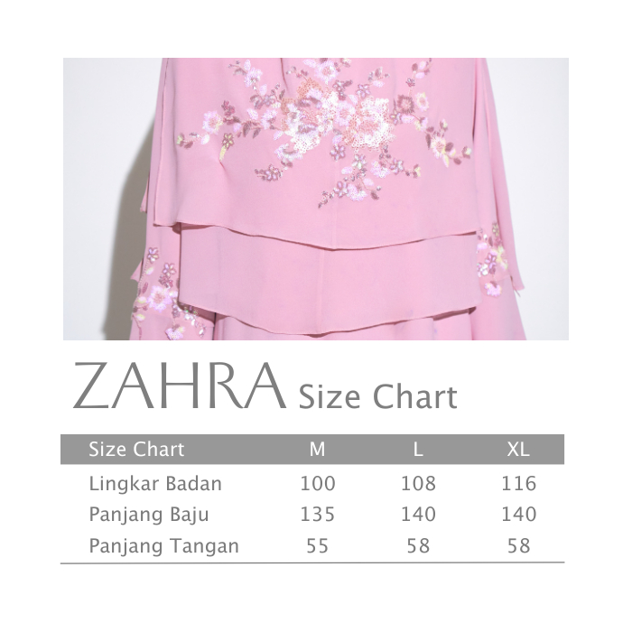 Modest Wear AIKILA : ZAHRA in Pink