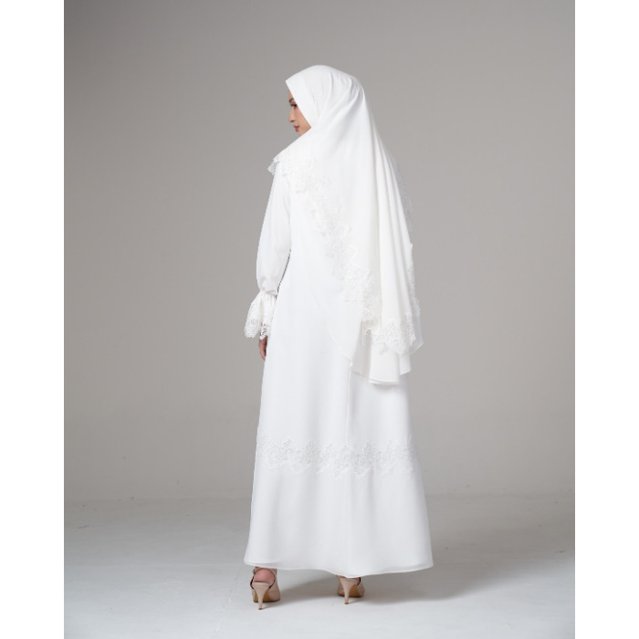 Modest Wear AIKILA : NAYLA in White