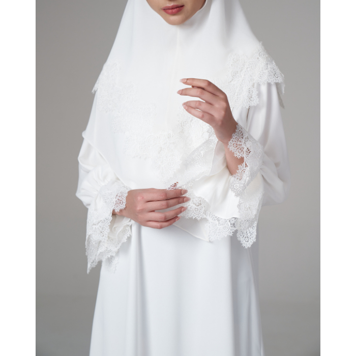 Modest Wear AIKILA : NAYLA in White