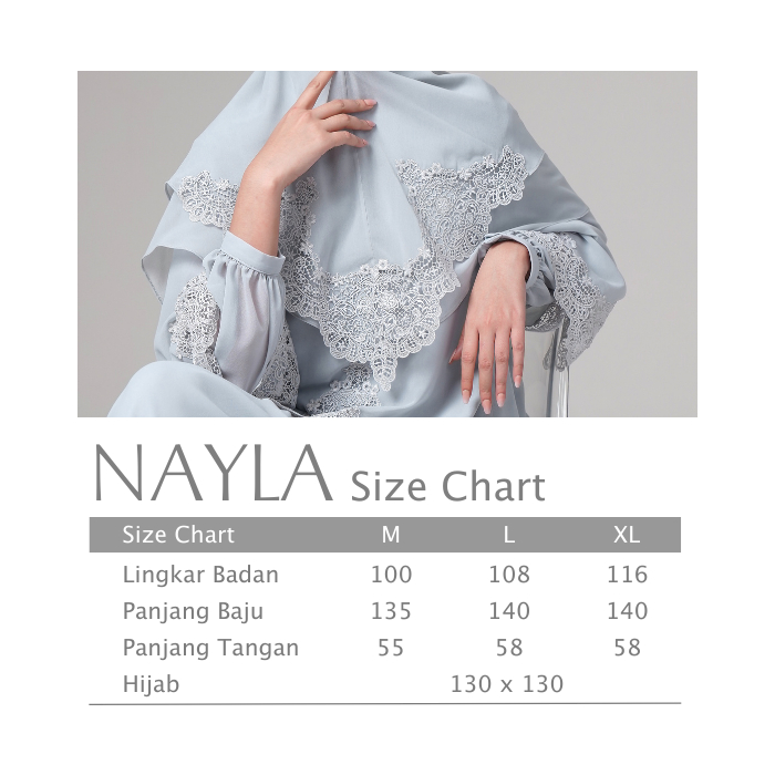Modest Wear AIKILA : NAYLA in Gray