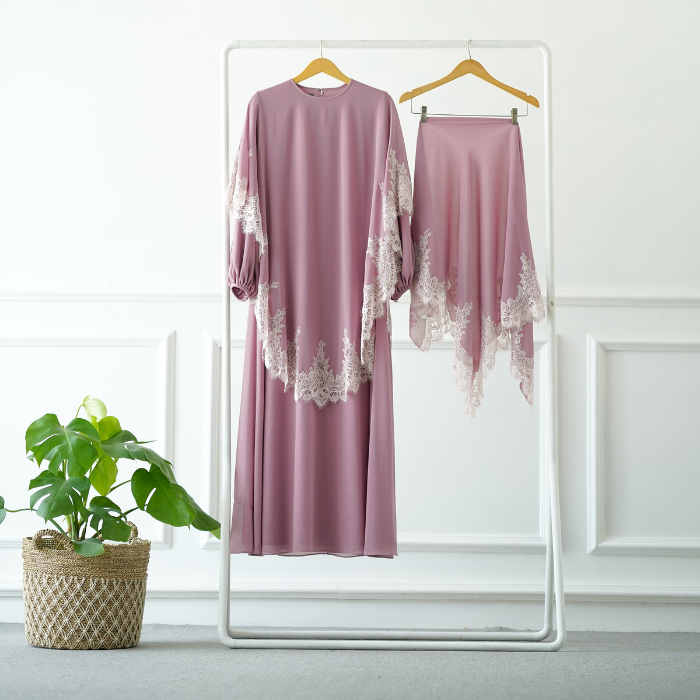 Modest Wear AIKILA : RAHA in Pink