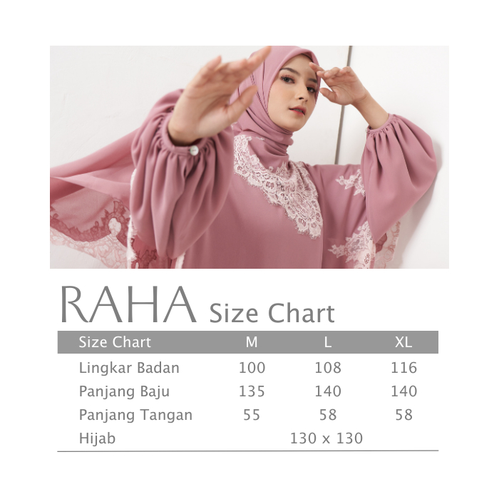 Modest Wear AIKILA : RAHA in Pink