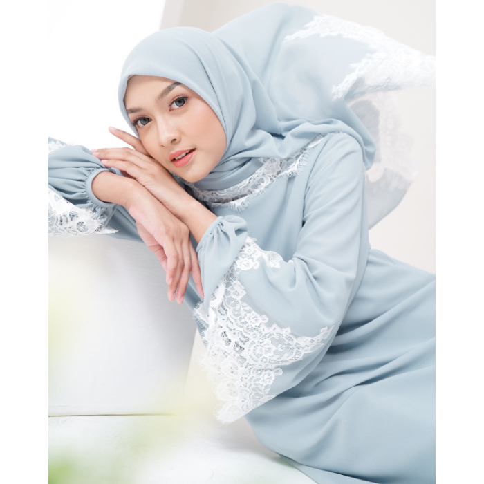 Modest Wear AIKILA : RAHA in Blue
