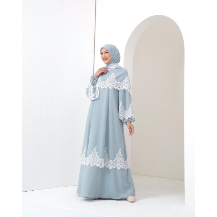 Modest Wear AIKILA : RAHA in Blue