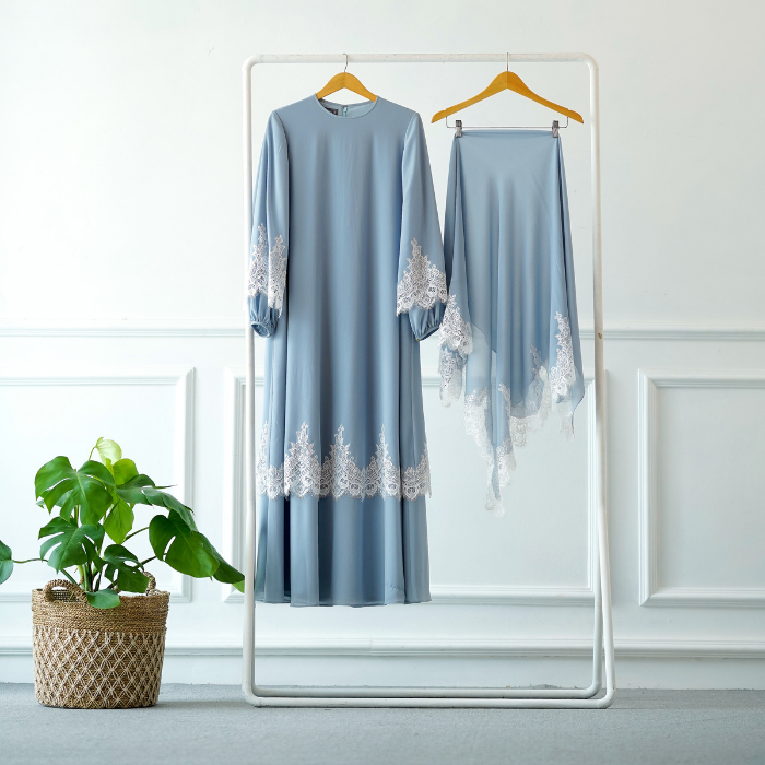 Modest Wear AIKILA : RAHA in Blue