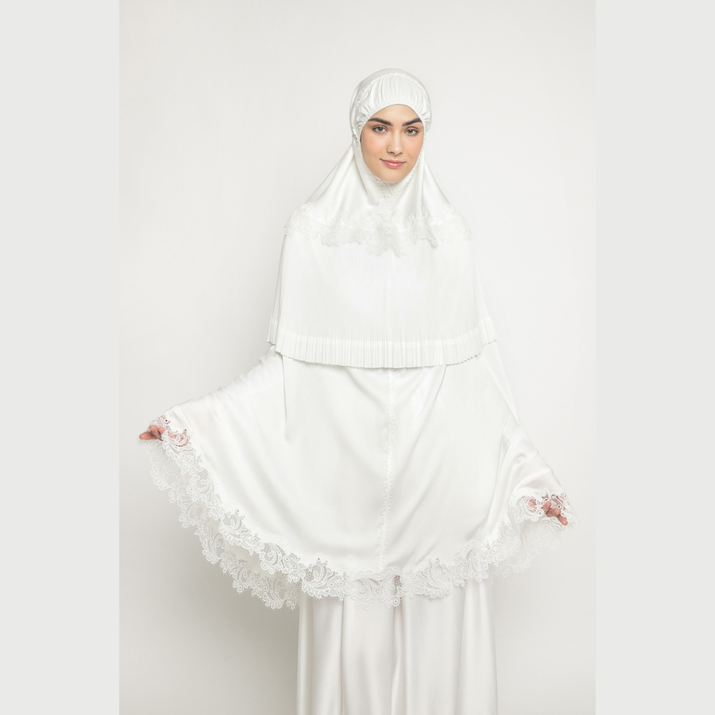 Mukena AIKILA : MAYSA in White