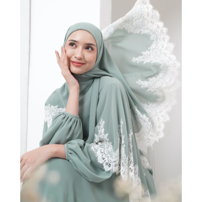 Modest Wear AIKILA : RAHA in Green