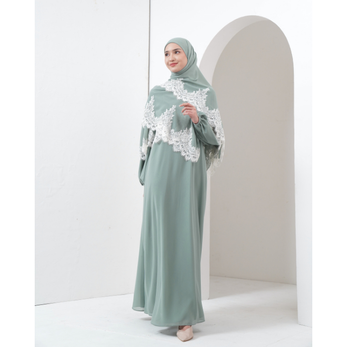 Modest Wear AIKILA : RAHA in Green