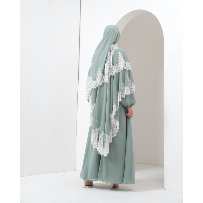 Modest Wear AIKILA : RAHA in Green
