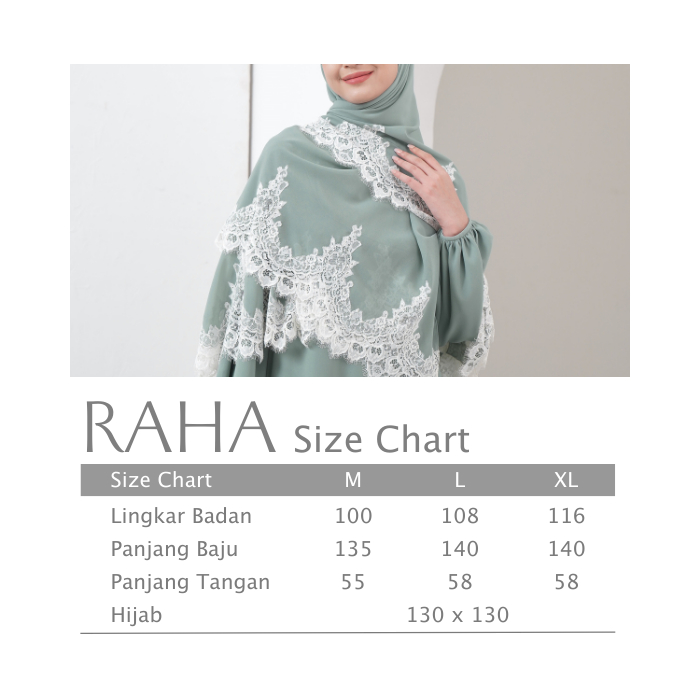 Modest Wear AIKILA : RAHA in Green
