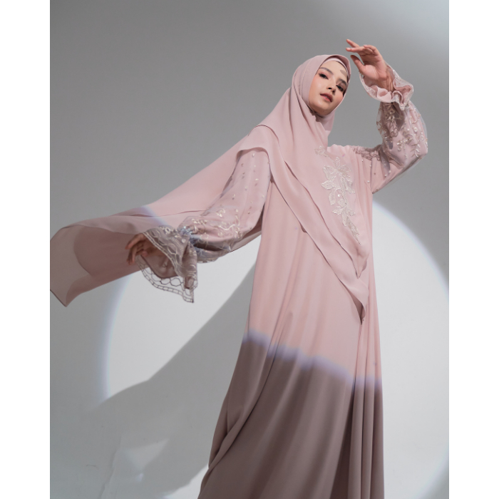 Modest Wear AIKILA : ZAHRA in Brown